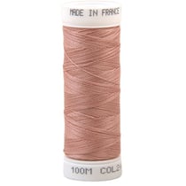 Fil à coudre polyester 100m made in France - vieux rose 244