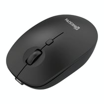 Souris Sans Fil 2.4G BT5.0 BT3.0 3 Modes Rose 1200 DPI 4 Boutons Noir YONIS