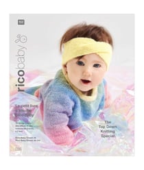 Le petit livre à tricoter Rico Baby - Top Down Knitting Special - Rico Design - N°35 Multicolore