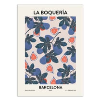 Affiche 50x70 cm - Barcelona Market - El Buen Limon