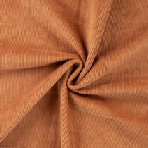 Tissu Velours côtelé stretch uni Camel