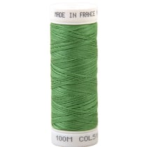 Fil à coudre polyester 100m made in France - vert pomme 519