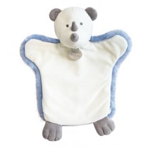 Marionnette à main Rhinocéros bleu - 25 cm - Doudou et compagnie