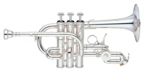 Yamaha - Trompette Piccolo YTR 9825 - Série Custom - Argenté - Pour musiciens confirmés