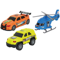 3 véhicules à friction son et lumière 18cm - WDK GROUPE PARTNER