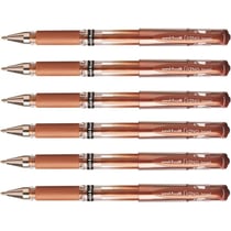 6 stylos roller Uni-Ball Signo Broad Bronze