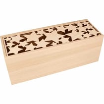 BOITE DE RANGEMENT - 33X12X12 CM - BOIS