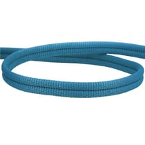 Double cordon 9mm bleu canard au mètre