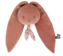 Peluche Lapin musical terracotta