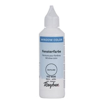 Window Color Peinture pour les contours, blanc, flacon 80 ml