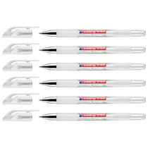Stylo roller EDDING - Encre gel - Blanc - Pointe extra-fine 0,7 mm