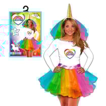 Déguisement - Costume - Miss Licorne - Soirée - Fête - EVJF - Taille unique