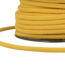 Bobine 30m Cordon coton moutarde 4mm