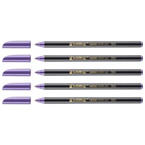 Lot de 5 feutres de coloriage métallisé EDDING 1200 violet métallisé pointe ronde 1-3 mm