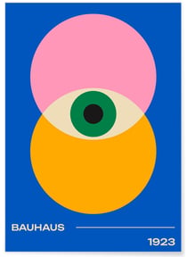 Affiche Bauhaus 30 | A3 : 29,7x42cm
