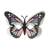 MégaCréa DIY - Masque enfant 3D en carte forte papillon à monter