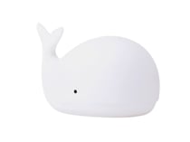 Veilleuse bébé baleine blanche