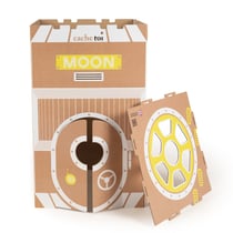 MOON - cabane pliable Française en carton - CACHE TOI