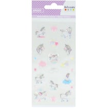 23 stickers epoxy Arc-en-ciel