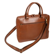 SACOCHE MINCE - CUIR Rangers - 40x29,5x5 cm
