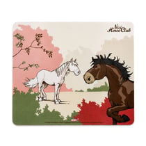 Tapis de souris chevaux Nici 22 x 19 cm