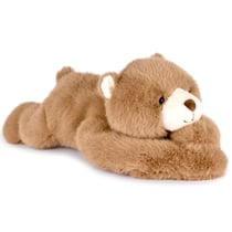 Peluche ours marron lesté 40 cm