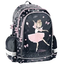 Sac à dos Ballerine Noir 38 CM - 2 compartiments