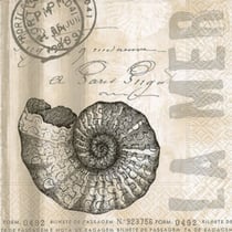 Graine Créative - Serviette La mer 20 pièces