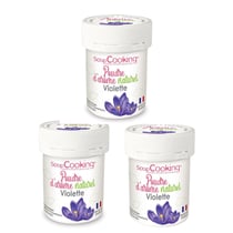Arôme alimentaire naturel en poudre 45 g - violette
