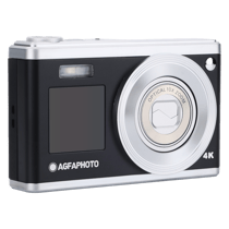 AGFA PHOTO Realishot DC9200 - Appareil Photo Numérique Compact, 24 MP, Vidéo 4K, Zoom Optique 10x, Ecran Double 2,8" + 1,54", Capteur CMOS, Stabilisation d'Image, Batterie Lithium