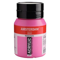 Peinture Acrylique - Violet rouge permanent clair - 577 - Amsterdam - Pot de 500ml