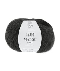 Pelote d'Alpaga et laine MALOU LIGHT - LANG YARNS 70 Gris