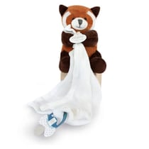 UNICEF - PANDA ROUX avec doudou attache-sucette