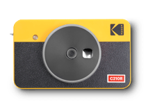 KODAK Mini Shot Combo 2 Retro C210R - Appareil Photo Instantané (Format 5,3 x 8,6 cm - 2,1 x 3,4 '', Écran LCD 1,7'', Bluetooth) 8 photos incluses
