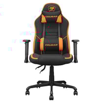 Fauteuil Gaming - Cougar Gaming - FUSIONSF - Support lombaire incurvé 3D - Coussin de siège mousse multi-densité - Tissu respirant