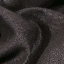 Tissu Ramie Lin uni Noir