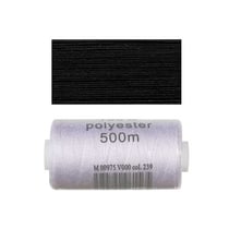 Bobine 500m fil polyester Noir
