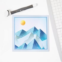 Pochoirs superposés - Montagne - 4 pièces - Sizzix