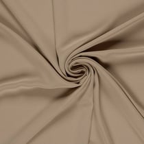 Tissu Crêpe stretch uni Beige