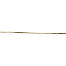 Bandes de perles en cire, or, 20x0,2cm, 11 pces