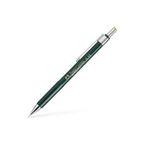 Porte-mine Faber-Castell - TK-Fine 9713 - Diamètre 0,35 mm - Vert - Lot de 10