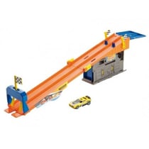 Garage super course hot wheels city - mattel - bmg70