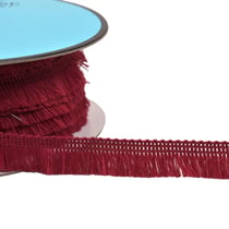 Bobine 25m petite frange 13mm prune
