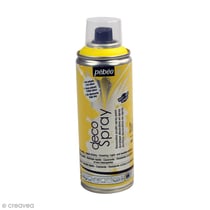 Bombe de peinture DecoSpray Jaune - 200 ml