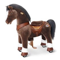 Cheval Porteur Enfant Modele Y - marron