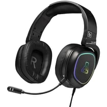 Casque Gamer Sans Fil - KORP PROMENTHIUM - Microphone - RGB - PC/PS4/Xbox One - Noir