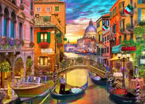 Puzzle 1500 pièces - Grand Canal Venice - Bluebird Puzzle