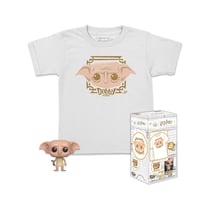 Harry Potter - Set figurine et T-Shirt Pocket POP! & Kids Tee Dobby (KD) Kids - Taille L