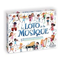 Le loto de la musique - jeu d'éveil sensoriel sonore - sentosphere - ouïe