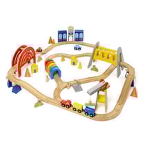 Circuit de train 64 pièces Oxybul